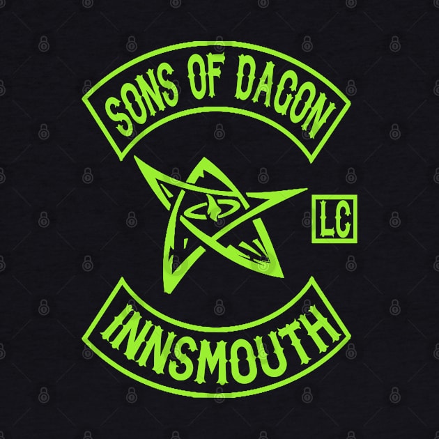 Sons of Dagon Motorcycle Club - Innsmouth Chapter by Talesbybob